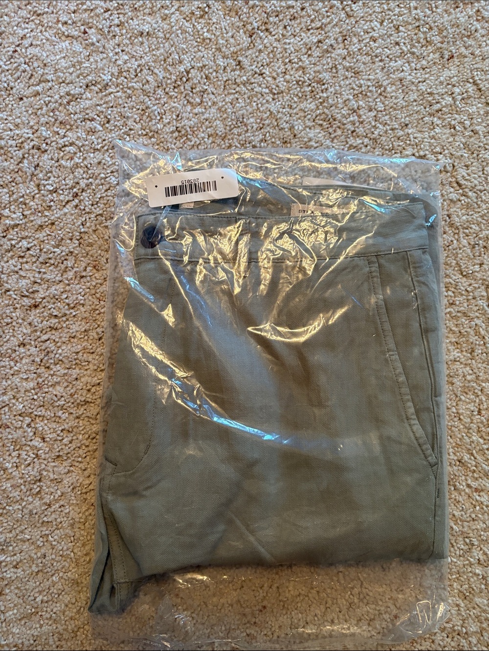 Flint & Tinder - Cotton Linen Chino - Straight - 34W x 32L - Picture 7 of 7